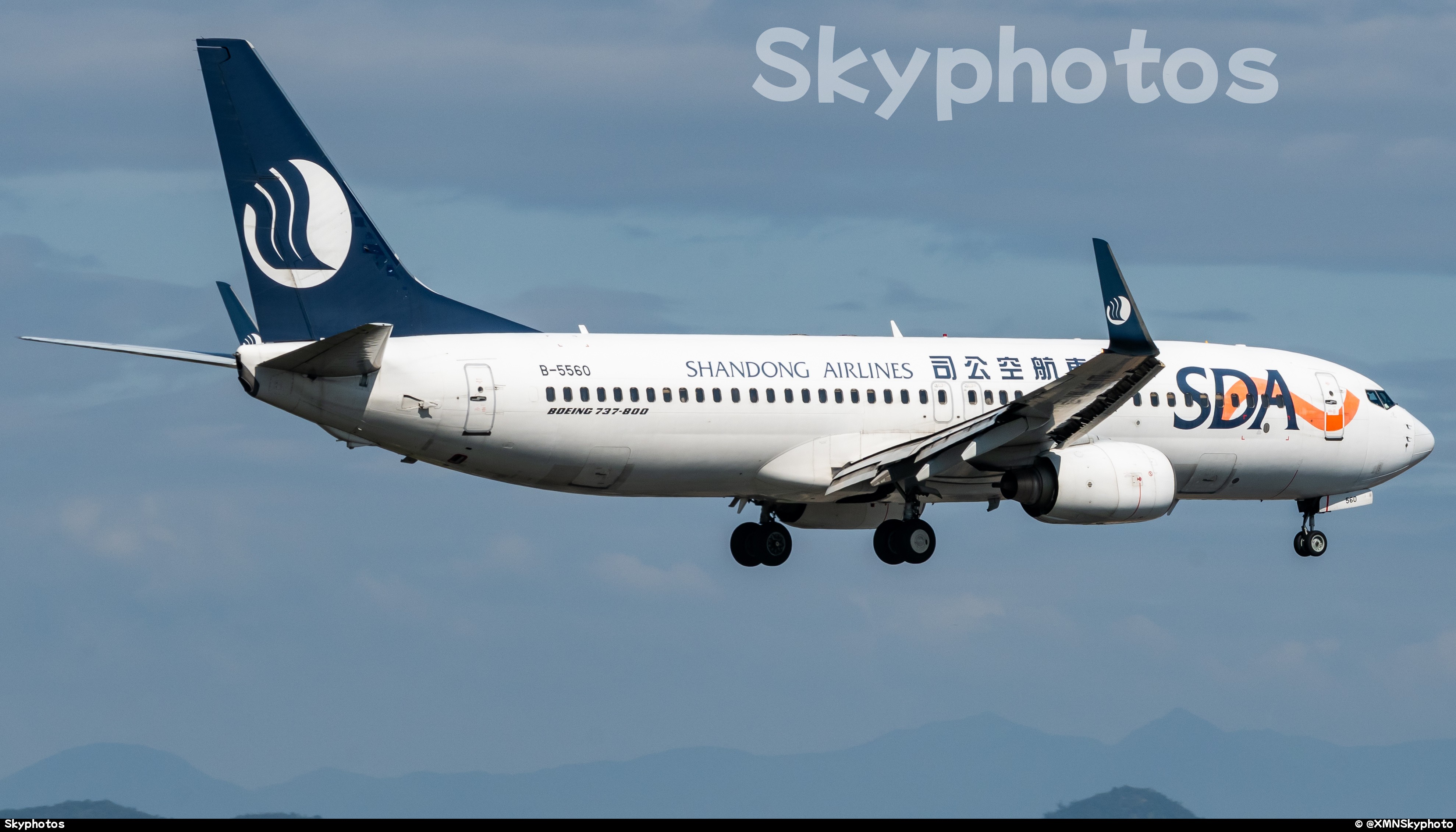 山东航空 B737-86N(WL)